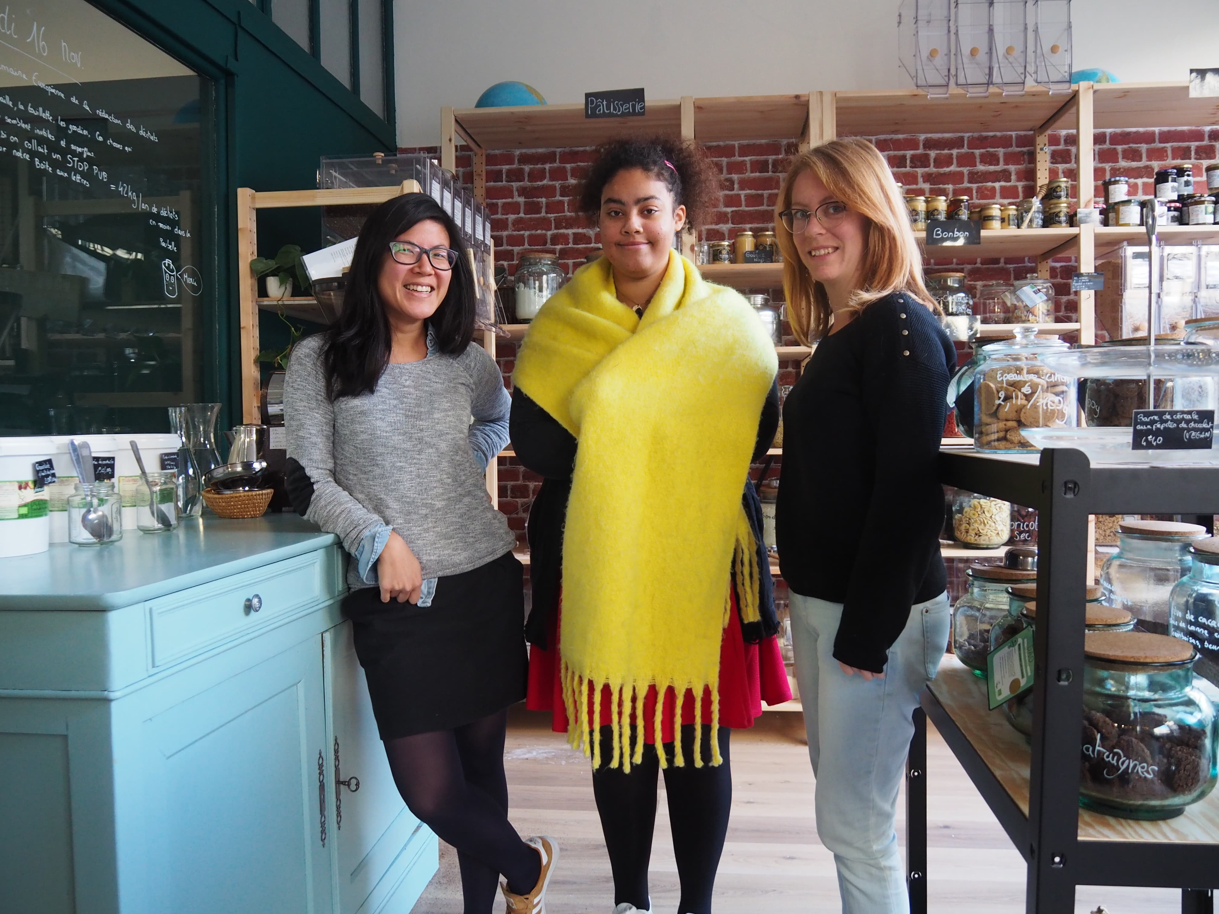 2 mois après l'ouverture de la boutique : une stagiaire