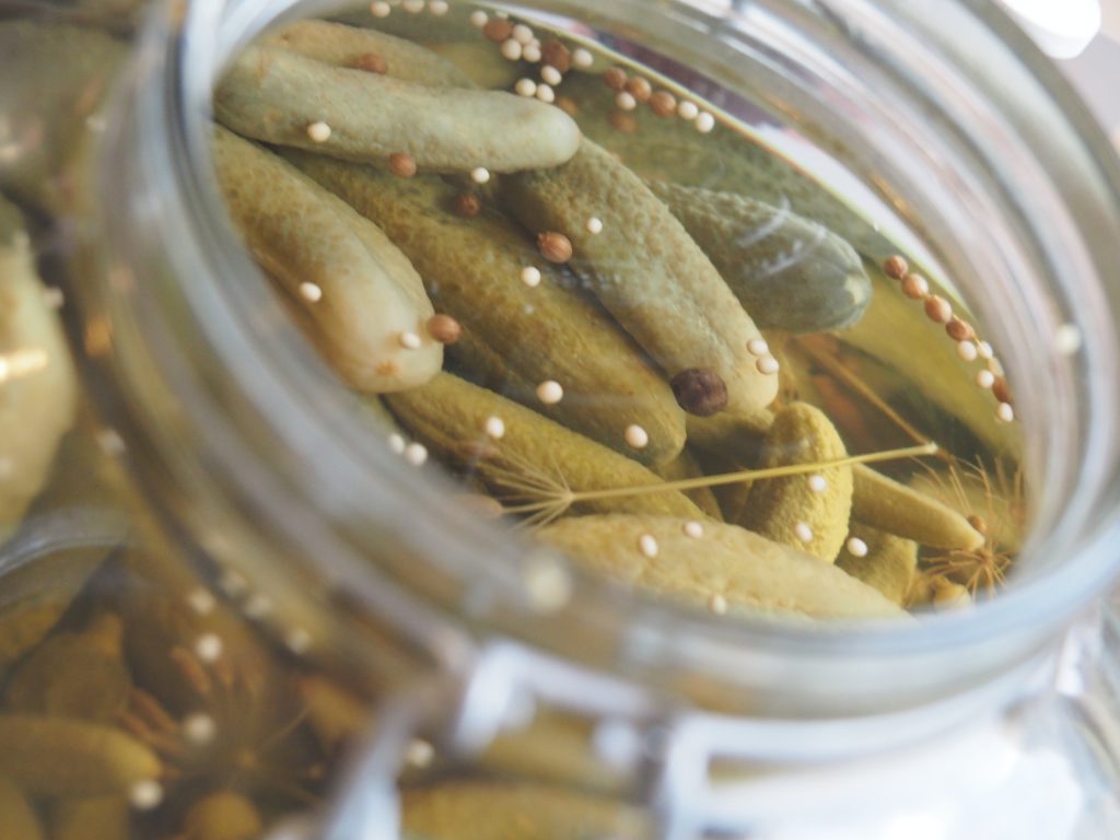 nouveautés d'octobre : les cornichons