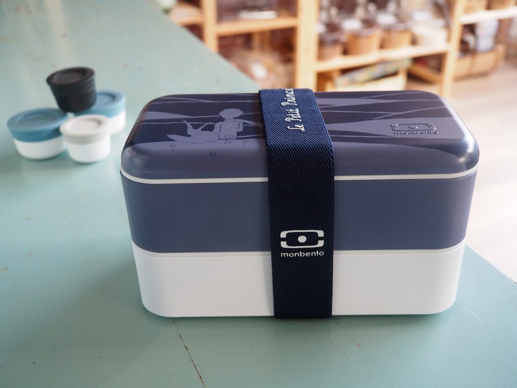 Mon Bento bleu et blanc