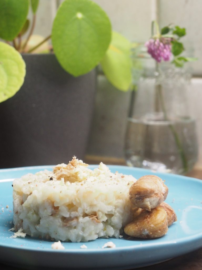 risotto aux châtaignes
