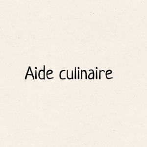 Aide culinaire