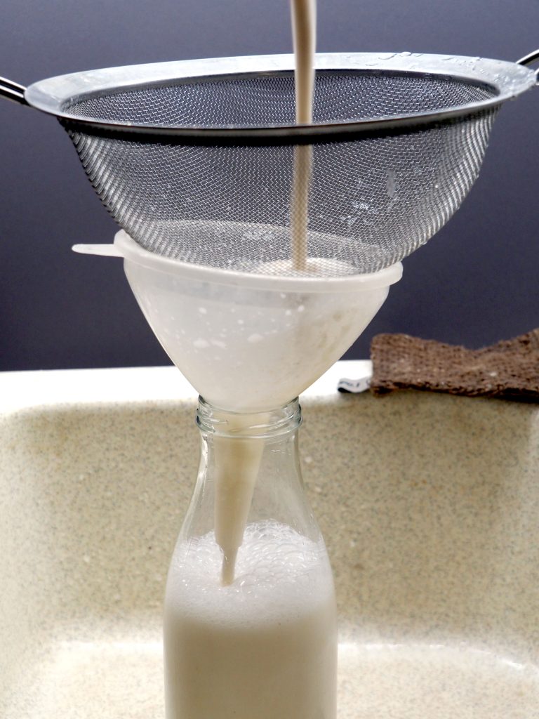 recette de lait d'avoine