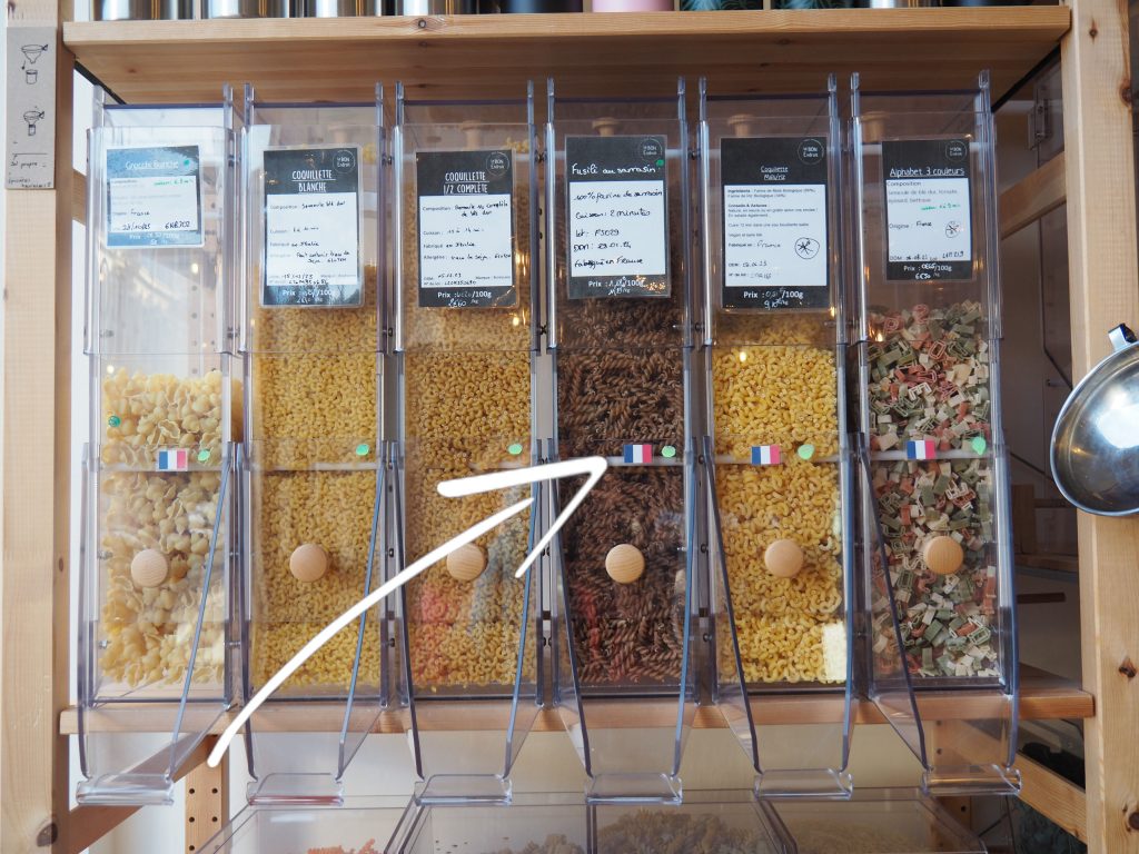 résultats de l'enquête : l'étiquetage