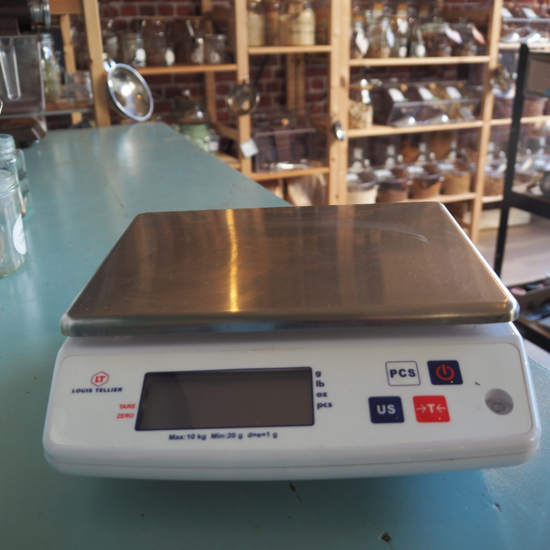 résultats de l'enquête : une balance