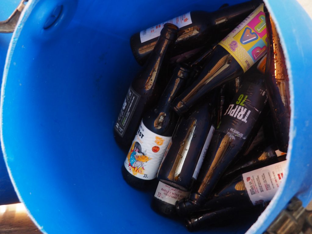 brasserie septante six nettoyage des bières