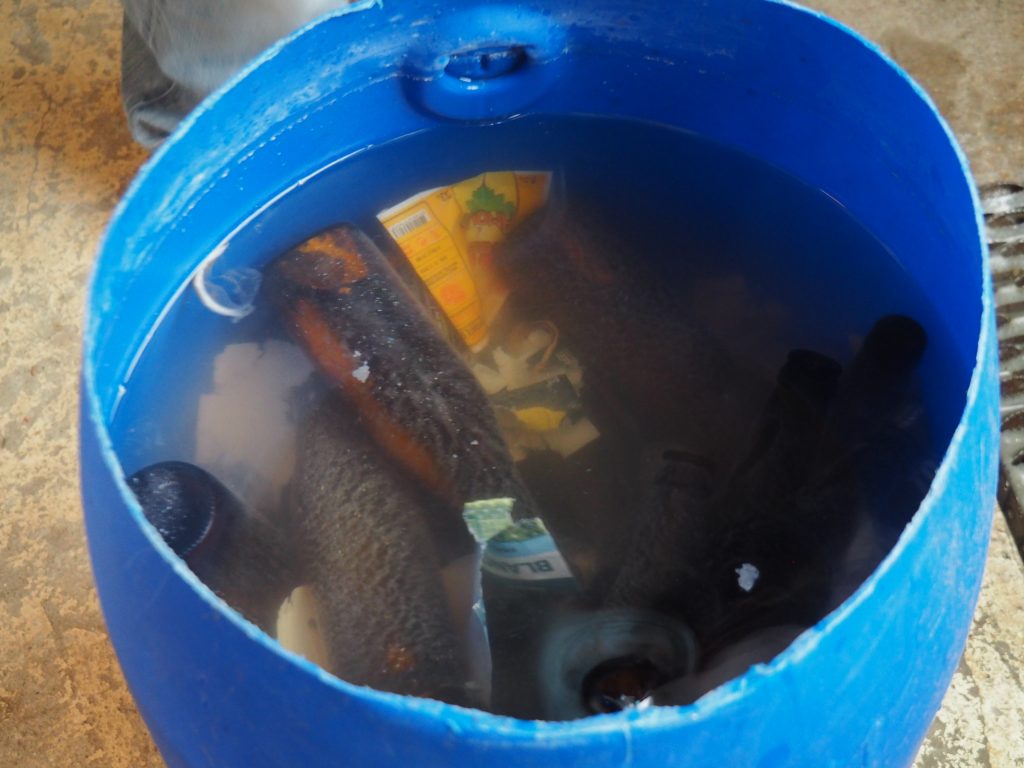 Nettoyages des bières locales septante six