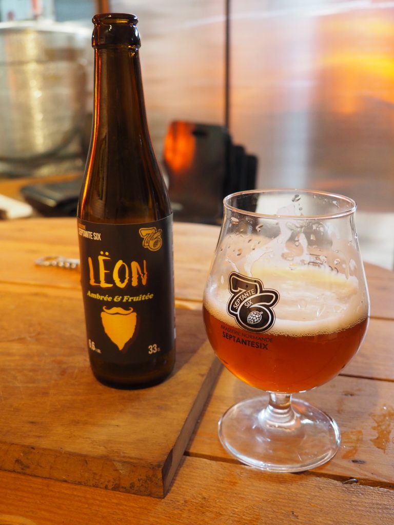 bière locale de la brasserie septante six