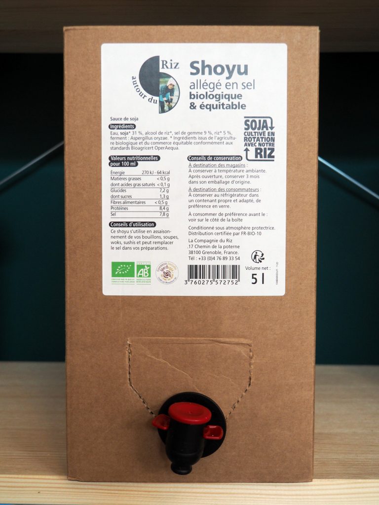 Nouveautés d'avril : l'a sauce soja tamari