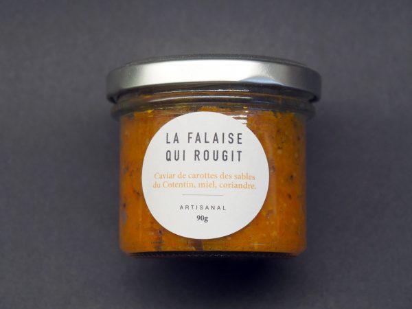 Tartinable carotte, miel et coriandre La Falaise Qui Rougit
