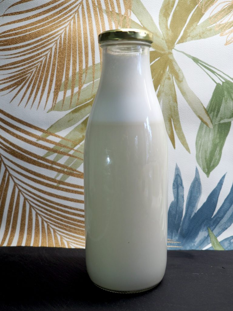 Lait d'amande maison