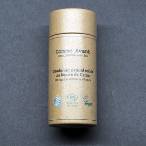 Déodorant naturel solide au beurre de cacao