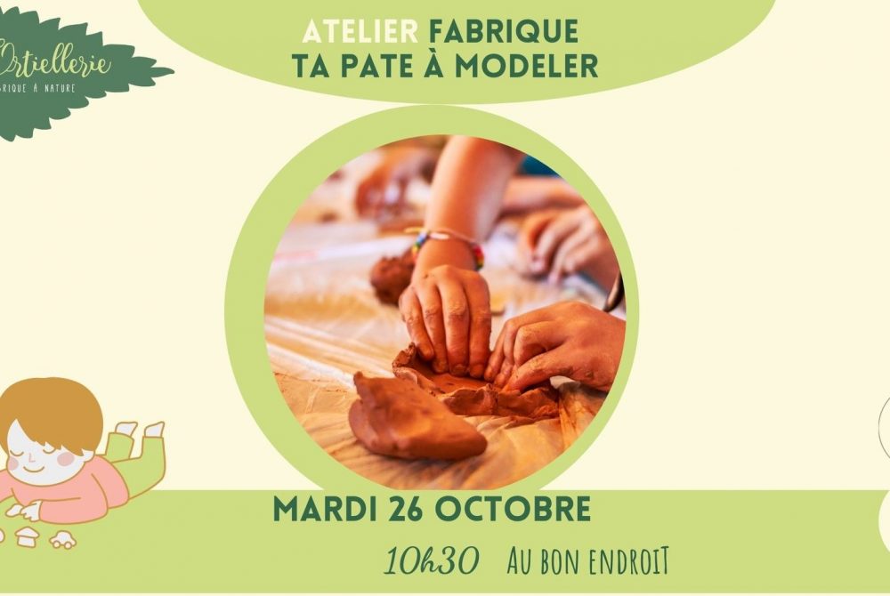 Atelier fabrique ta pâte à modeler