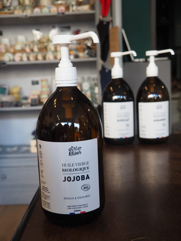 huiles végétales cosmétiques