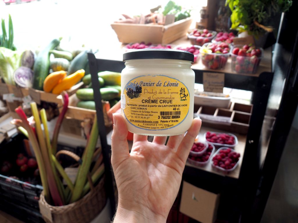 La consigne de la crème fraîche