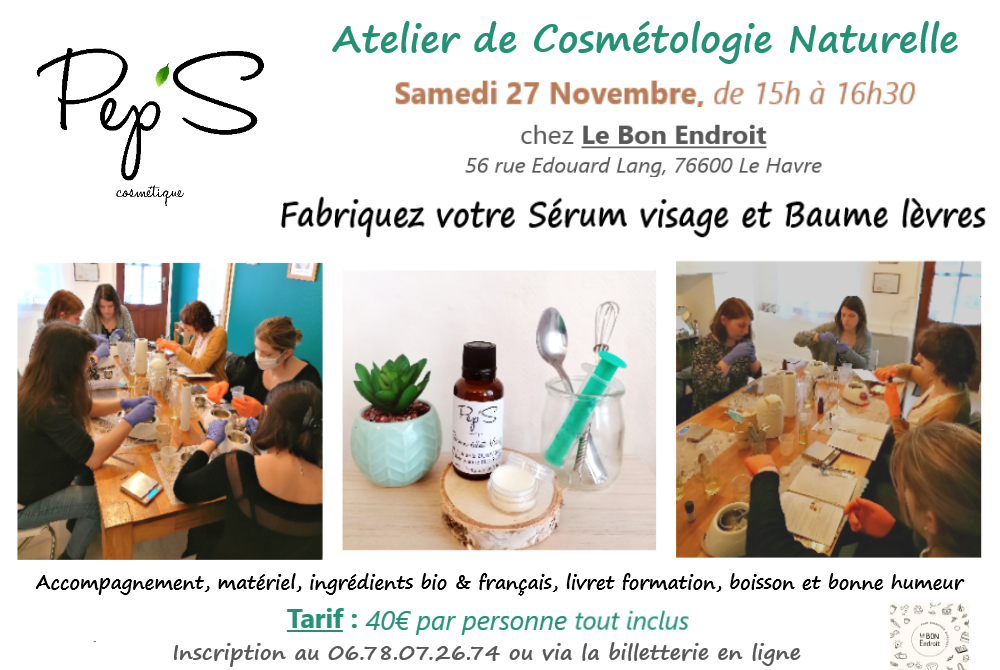 atelier cosmétologie naturelle