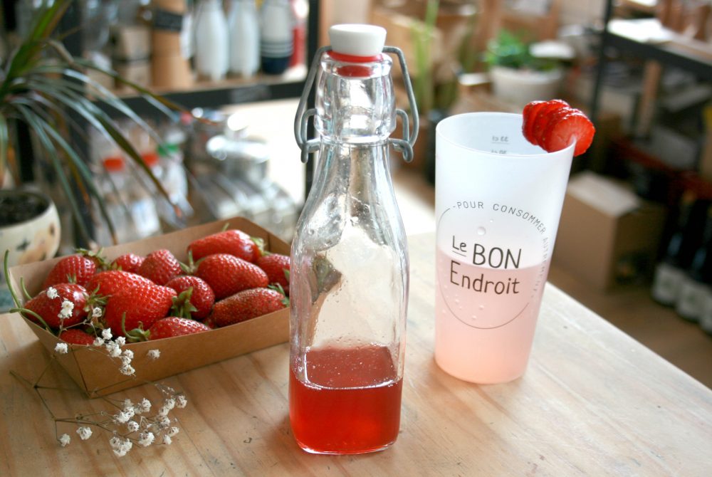 La Bonne recette de sirop de queue de fraises