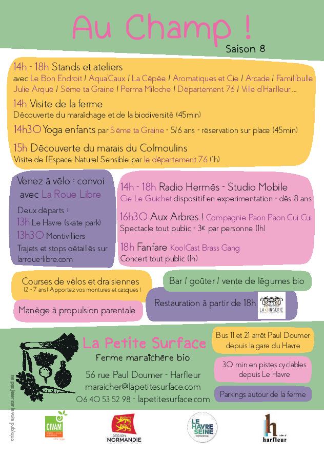 Programme Au Champ !
