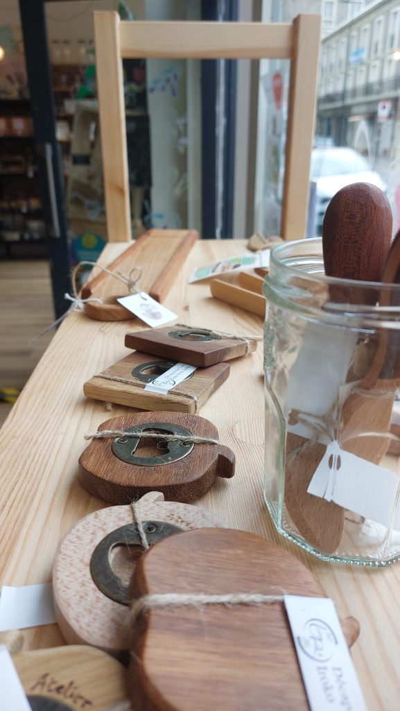 décapsuleur en bois le havre