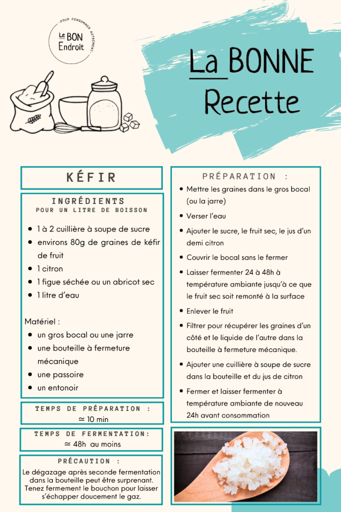 La Bonne Recette de Kéfir